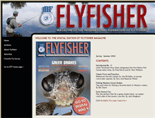 Tablet Screenshot of flyfishermagazine.com